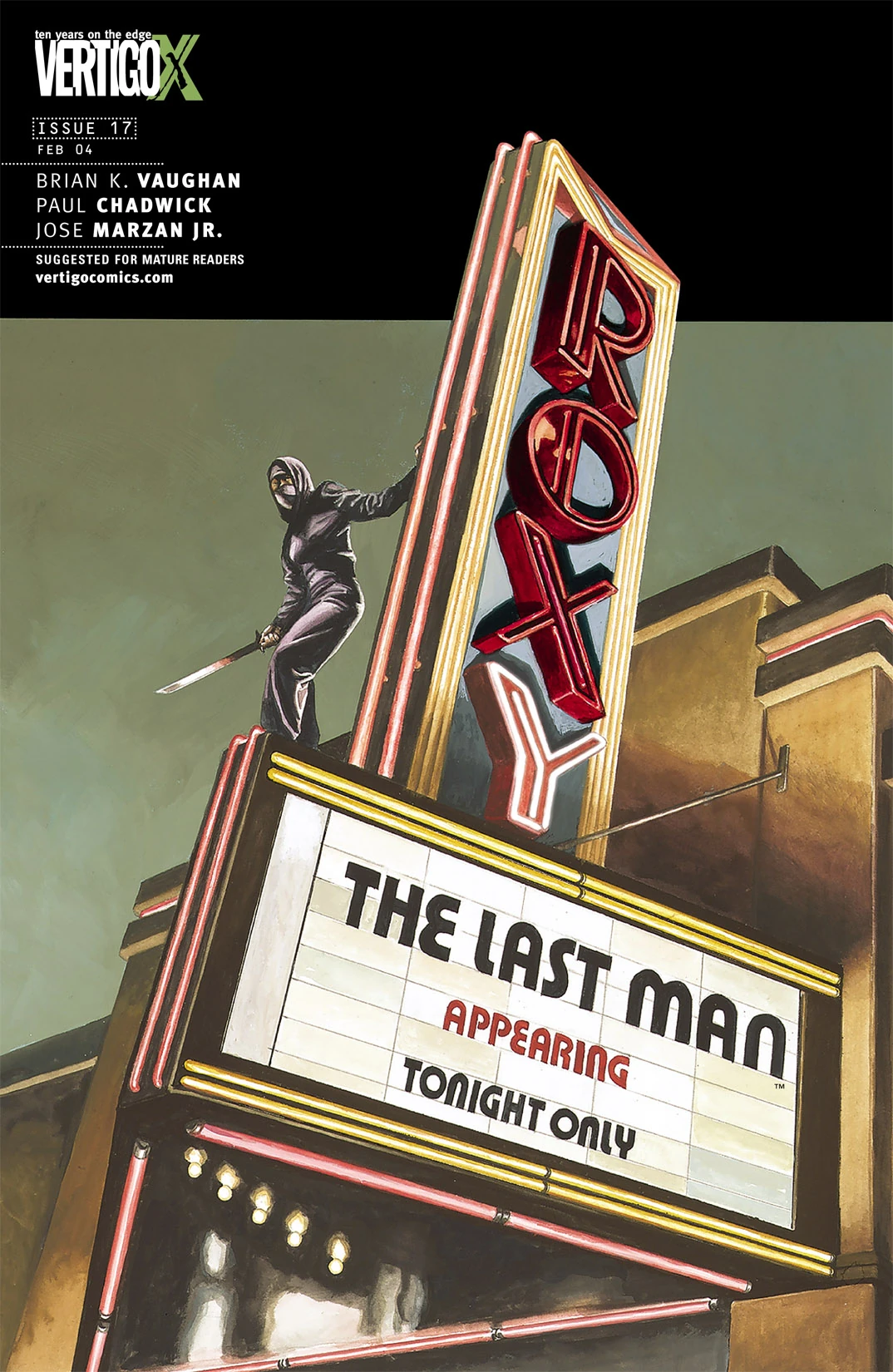 Y: The Last Man #17 (DC, 2003 — Cover A) cover